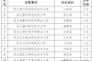 河南新增.河南新增三所大学名单
