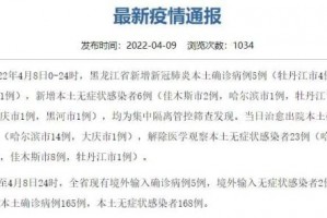 “黑龙江大庆市新增1例确诊” 黑龙江大庆市新增1例确诊病例在哪？
