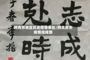 阿克苏地区抗击疫情表彰／阿克苏市疫情指挥部