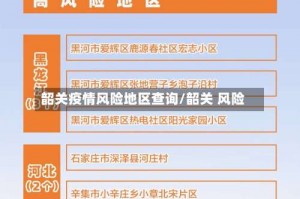 韶关疫情风险地区查询／韶关 风险
