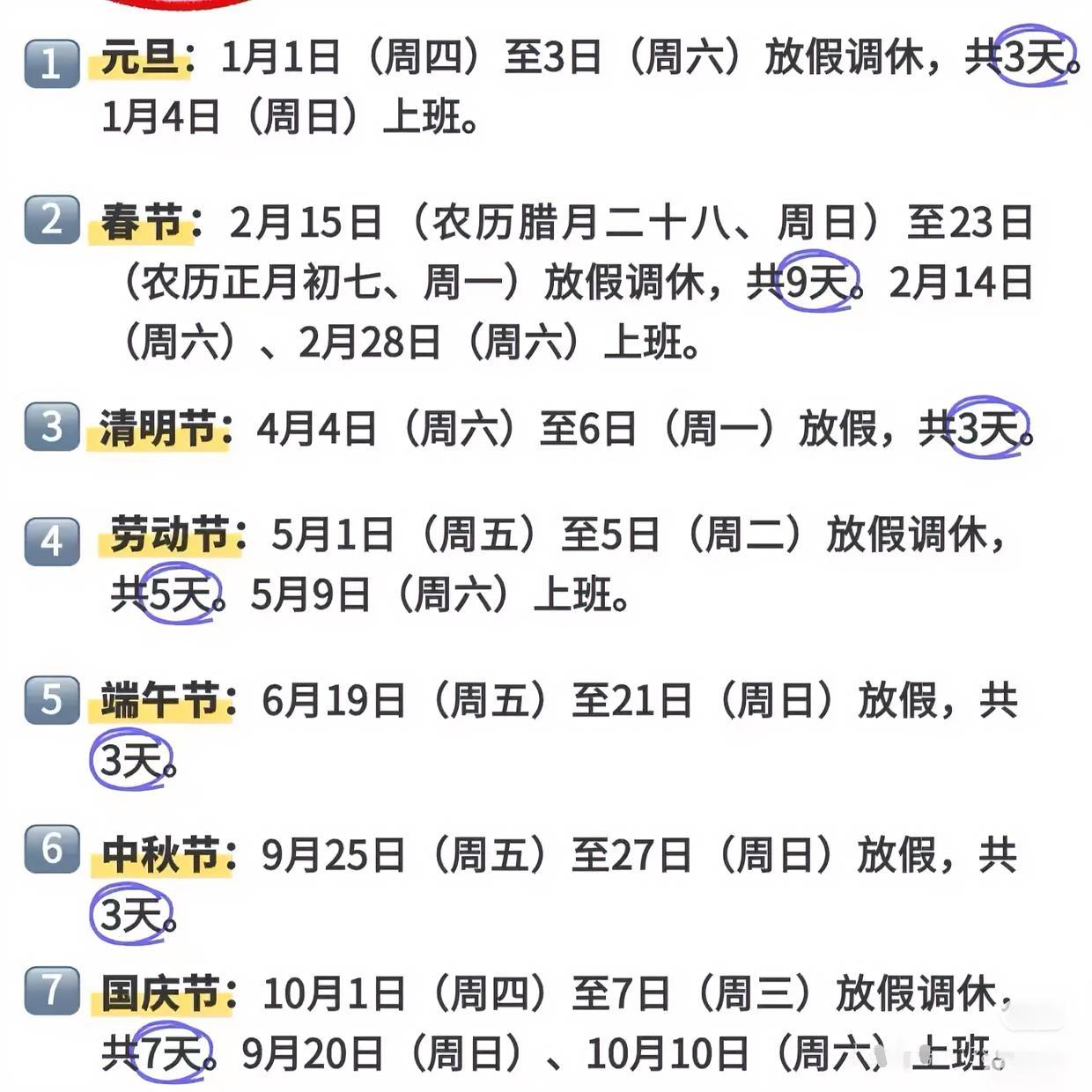 五一放假安排︰(五一放假安排放假调休共5天)-第1张图片