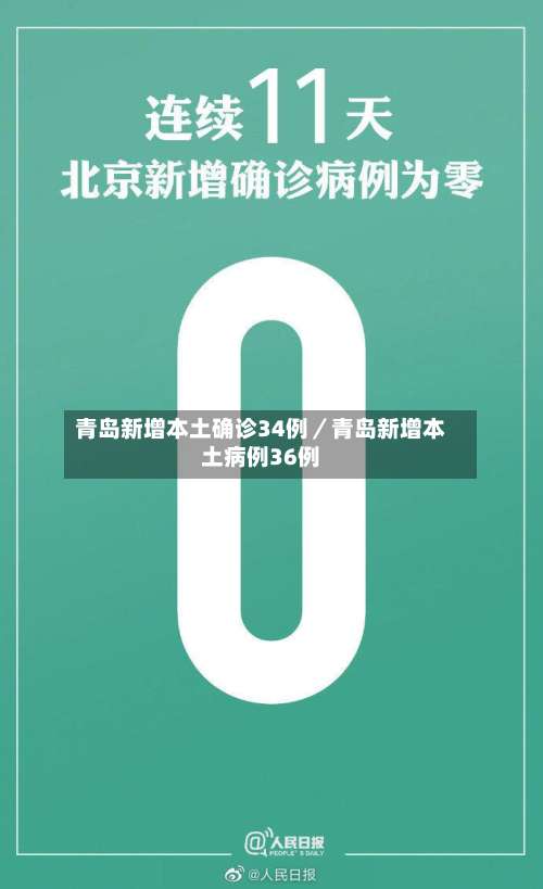 青岛新增本土确诊34例/青岛新增本土病例36例-第1张图片
