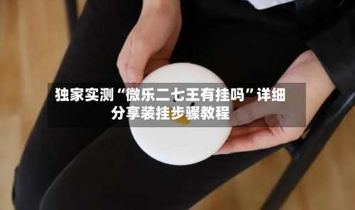 独家实测“微乐二七王有挂吗		”详细分享装挂步骤教程-第2张图片