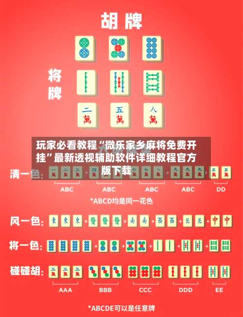 玩家必看教程“微乐家乡麻将免费开挂		”最新透视辅助软件详细教程官方版下载-第1张图片