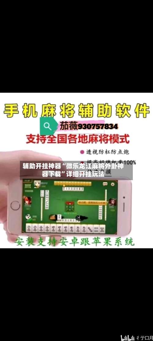 辅助开挂神器“微乐龙江麻将外卦神器下载”详细开挂玩法-第1张图片