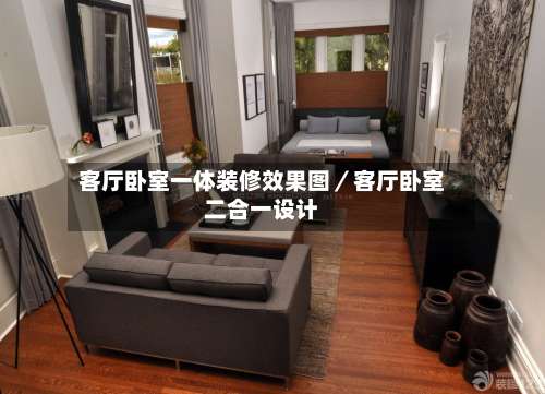 客厅卧室一体装修效果图/客厅卧室二合一设计-第3张图片
