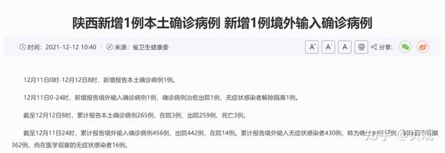 “陕西新增21例	” 陕西新增1例疑似？-第1张图片