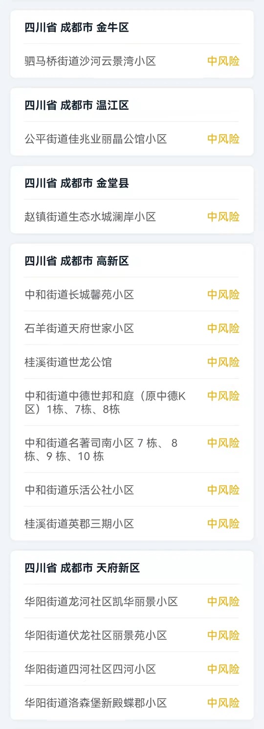 四川新增本土确诊3例均为外省返回.四川新增3例确诊病例是哪里的-第1张图片